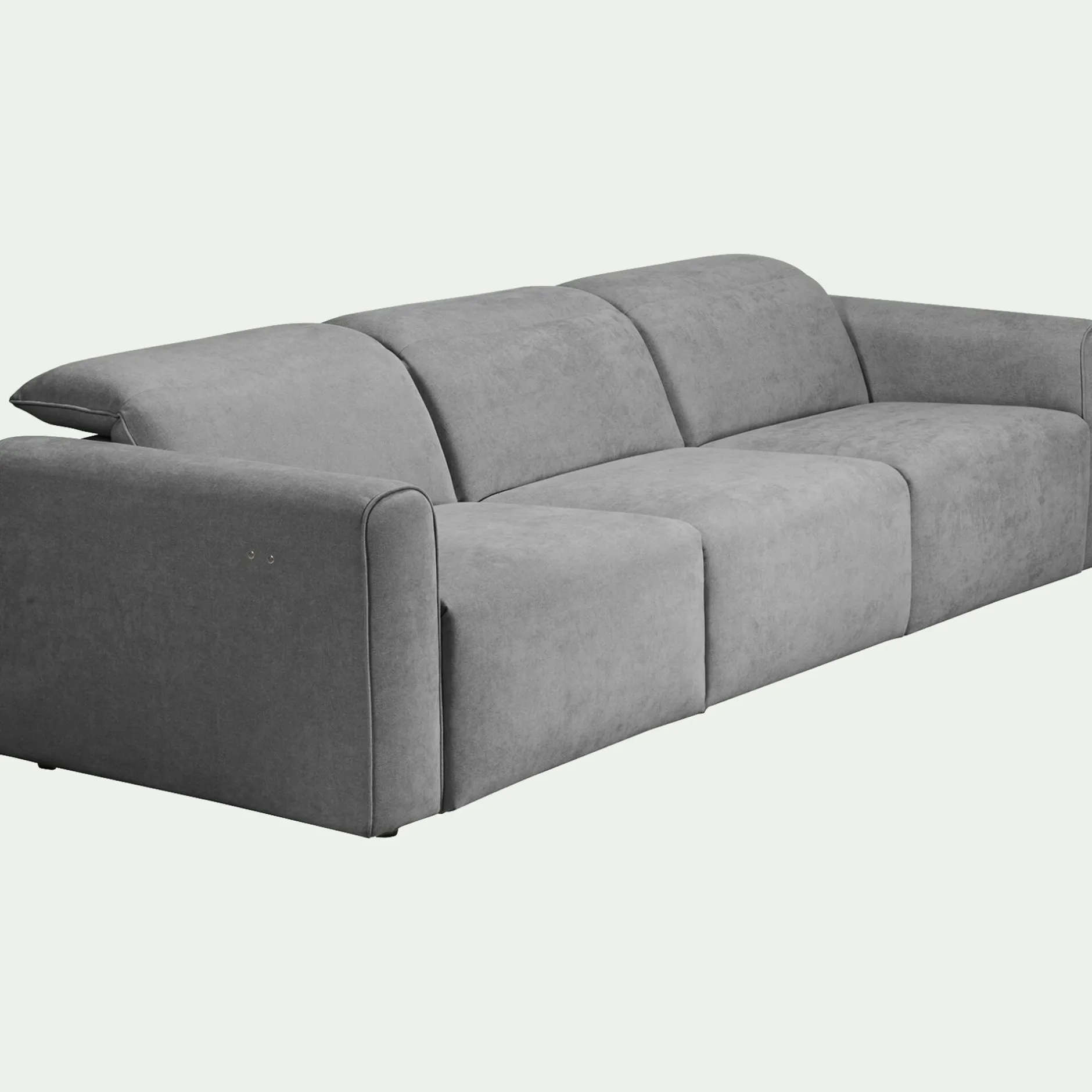 Canapé 5 Places|Canapé Relaxation*alinea Canapé 5 places 2 relax en tissu - moyen Gris