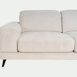Canapé 3 Places|Canapé Droit*alinea Canapé 3 places avance recule en tissu doux - Beige