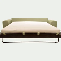 Canapé 4 Places*alinea Canapé 4 places conible en tissu Cosmo - kaki Vert