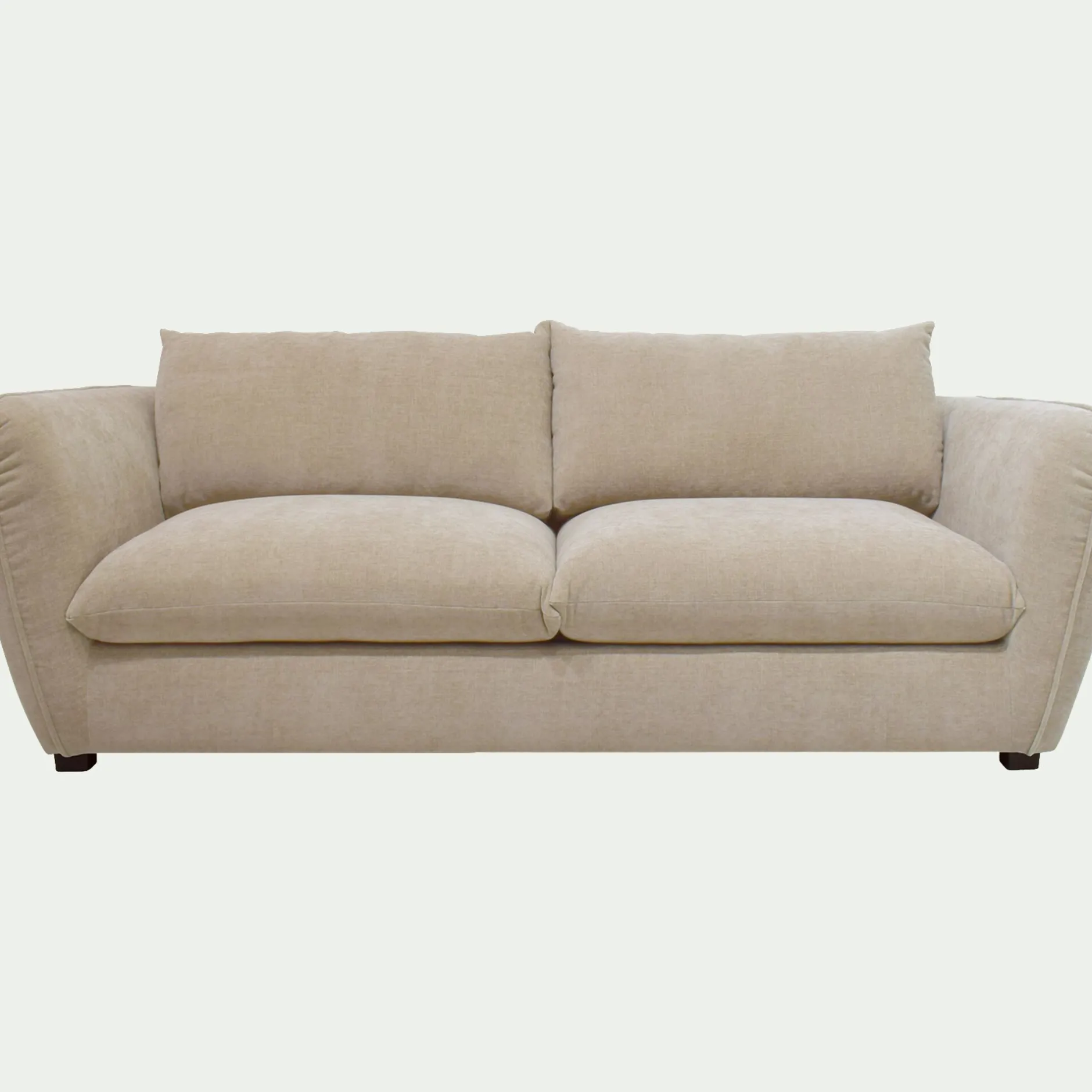 Canapé En Tissu|Canapé 4 Places*alinea Canapé 4 places convertible en tissu Nature - Beige