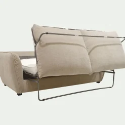 Canapé En Tissu|Canapé 4 Places*alinea Canapé 4 places convertible en tissu Nature - Beige