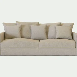 Canapé 4 Places*alinea Canapé 4 places convertible en tissu - alpilles Beige