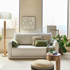 Canapé 3 Places*alinea Canapé 3 places convertible en tissu Eden - alpilles Beige