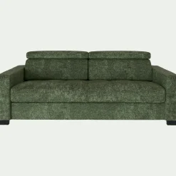 Canapé En Tissu|Canapé 3 Places*alinea Canapé 3 places conible en tissu genesis avec accoudoirs 20cm - cèdre Vert