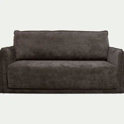 Canapé 3 Places*alinea Canapé 3 places convertible en tissu Eden - Marron