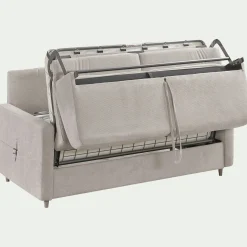 Canapé 4 Places*alinea Canapé 4 places convertible en tissu Stella densité 25kg/m3 - Beige roucas
