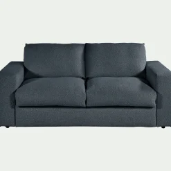 Canapé En Tissu|Canapé 3 Places*alinea Canapé 3 places convertible bouclette dasco - Bleu