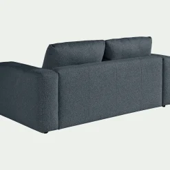 Canapé En Tissu|Canapé 3 Places*alinea Canapé 3 places convertible bouclette dasco - Bleu