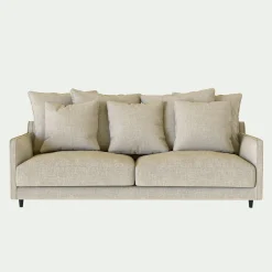 Canapé 4 Places*alinea Canapé 4 places convertible en tissu mixte - alpilles Beige