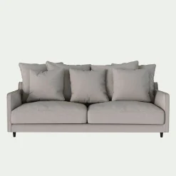 Canapé 4 Places*alinea Canapé 4 places convertible en tissu - borie Gris