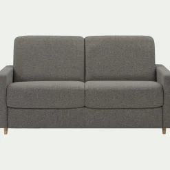 Canapé 4 Places|Canapé Convertible*alinea Canapé 4 places convertible en tissu matelas densité 35kg/m3 - anthracite Gris