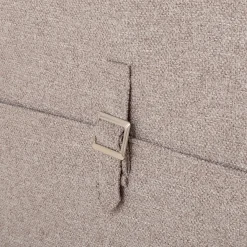 Canapé 3 Places*alinea Canapé 3 places convertible en tissu matelas densité 35kg/m3 - borie Gris