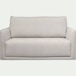 Canapé En Tissu|Canapé 2 Places*alinea Canapé 2 places convertible en tissu Eden - alpilles Beige