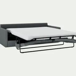 Canapé 4 Places*alinea Canapé 4 places convertible en tissu - Gris ardoise