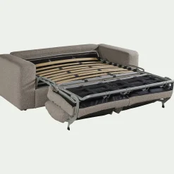 Canapé 3 Places|Canapé Convertible*alinea Canapé 3 places convertible bouclette dasco - clair Gris