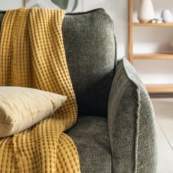 Canapé En Tissu|Canapé 2 Places*alinea Canapé 2 places conible en tissu Eden - cèdre Vert