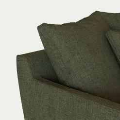 Canapé En Tissu|Canapé Convertible*alinea Canapé 2 places conible en tissu - cèdre Vert