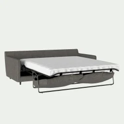Canapé En Tissu|Canapé 4 Places*alinea Canapé 4 places convertible matelas bultex en tissu joint - restanque Gris