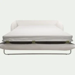 Canapé En Lin|Canapé 3 Places*alinea Canapé 3 places convertible en lin - Blanc