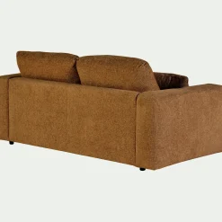 Canapé En Velours|Canapé 3 Places*alinea Canapé 3 places convertible en tissu chenille benjo - argan Jaune