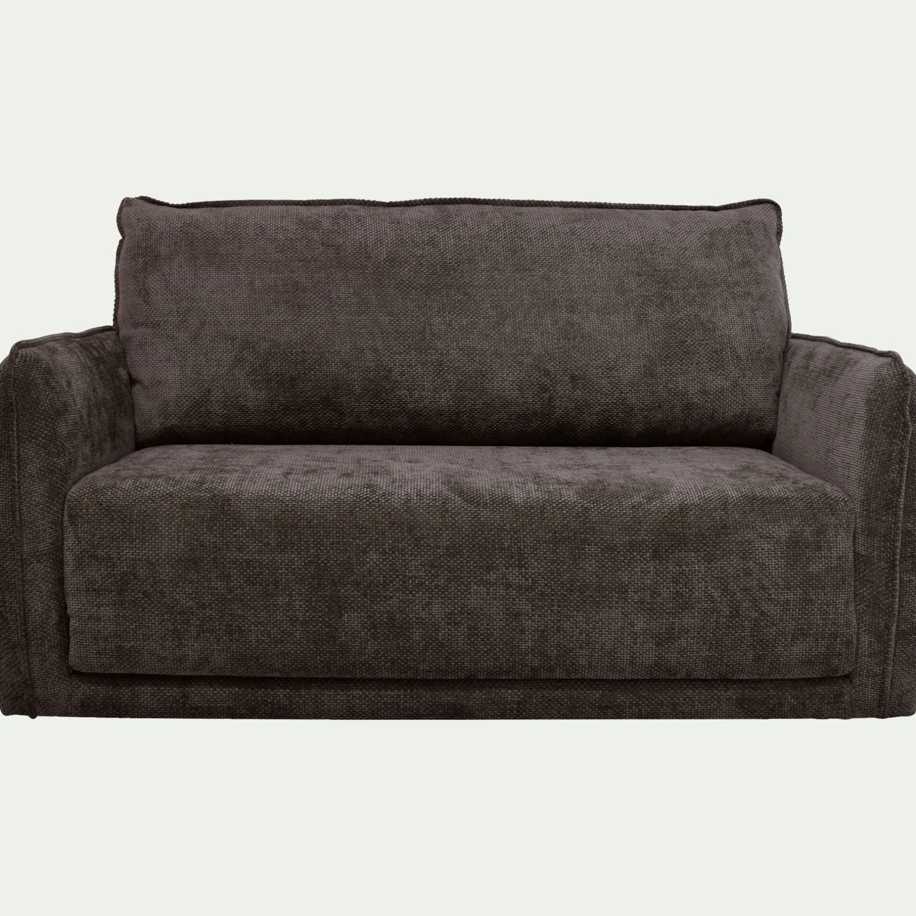 Canapé En Tissu|Canapé 2 Places*alinea Canapé 2 places convertible en tissu Eden - Marron