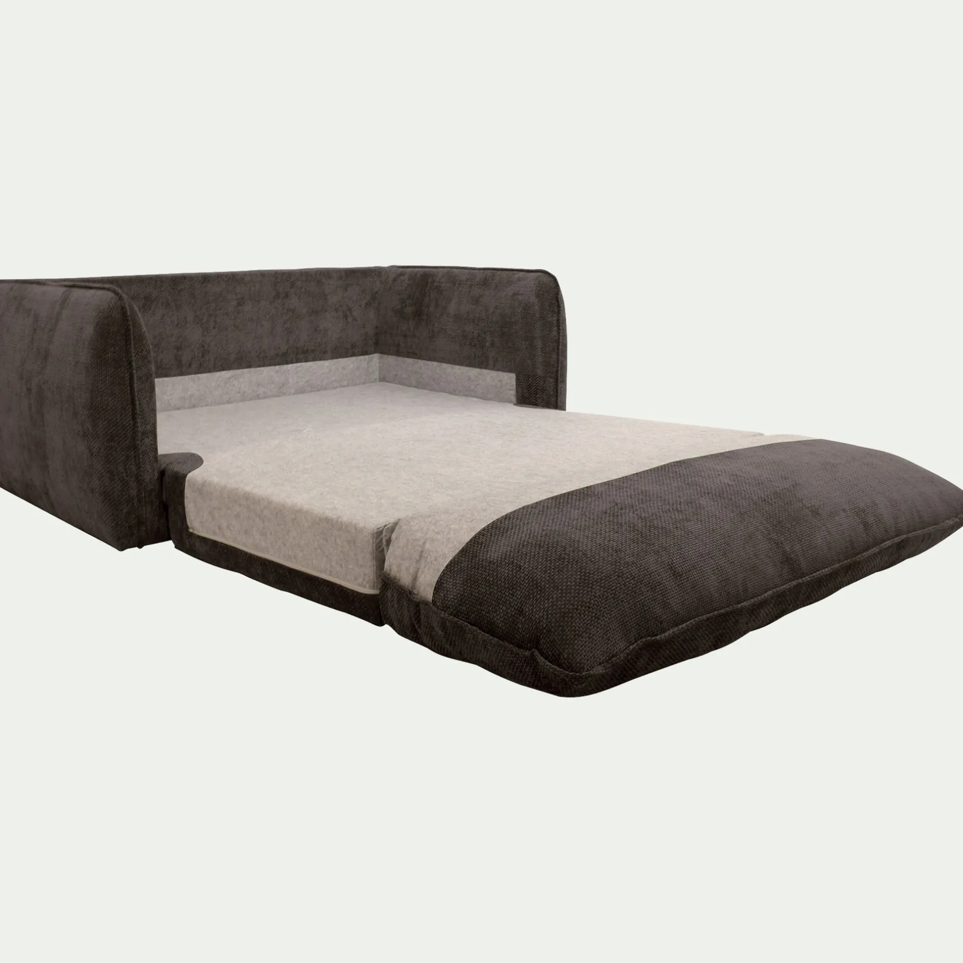 Canapé En Tissu|Canapé 2 Places*alinea Canapé 2 places convertible en tissu Eden - Marron