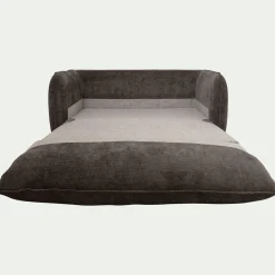 Canapé En Tissu|Canapé 2 Places*alinea Canapé 2 places convertible en tissu Eden - Marron