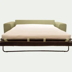 Canapé En Tissu|Canapé 3 Places*alinea Canapé 3 places conible en tissu Cosmo - kaki Vert