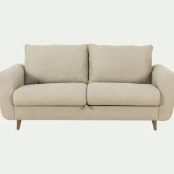 Canapé En Tissu|Canapé 3 Places*alinea Canapé 3 places convertible en tissu - alpilles Beige