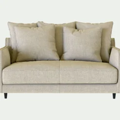Canapé 2 Places*alinea Canapé 2 places convertible tissu mixte - alpilles Beige
