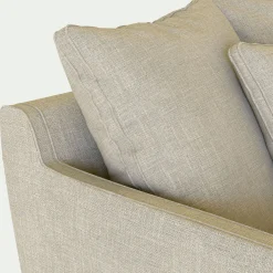 Canapé 2 Places*alinea Canapé 2 places convertible tissu mixte - alpilles Beige