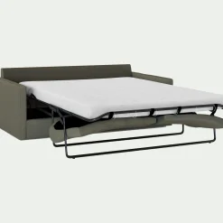 Canapé En Lin|Canapé En Tissu*alinea Canapé 3 places conible en tissu - cèdre Vert