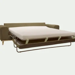 Canapé 4 Places*alinea Canapé 4 places conible en tissu Crown - cèdre Vert