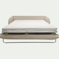 Canapé En Lin|Canapé 3 Places*alinea Canapé 3 places convertible en lin - alpilles Beige