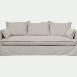 Canapé 4 Places*alinea Canapé 4 places convertible en tissu wind - alpilles Beige