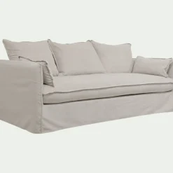 Canapé 4 Places*alinea Canapé 4 places convertible en tissu wind - alpilles Beige