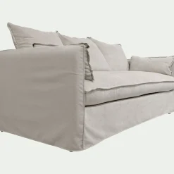 Canapé 4 Places*alinea Canapé 4 places convertible en tissu wind - alpilles Beige