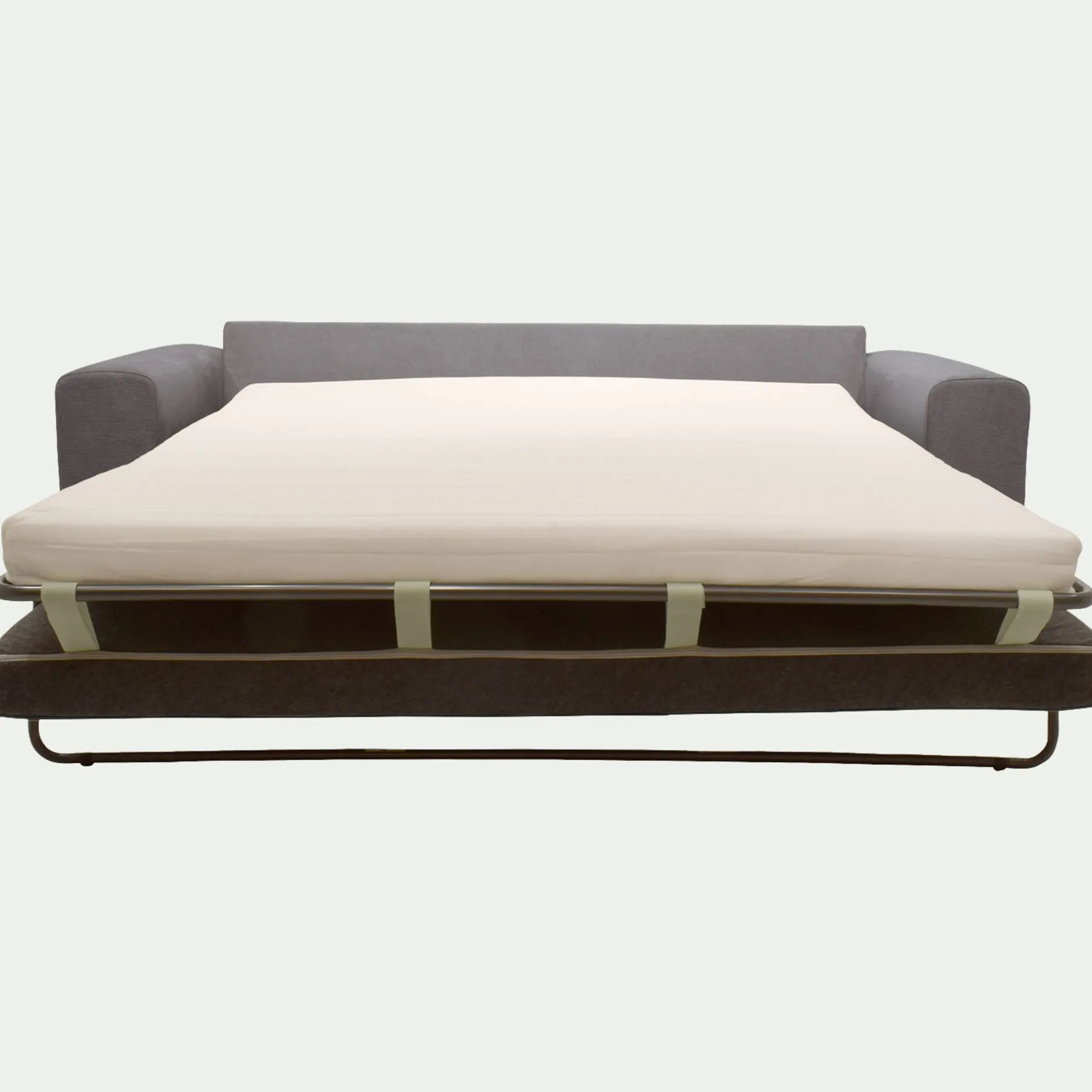 Canapé En Tissu|Canapé 4 Places*alinea Canapé 4 places convertible en tissu Crown - Gris restanque