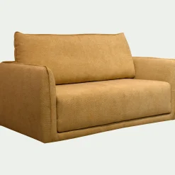 Canapé En Tissu|Canapé 2 Places*alinea Canapé 2 places convertible en tissu Eden - argan Jaune