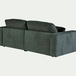 Canapé 5 Places*alinea Canapé 5 places en tissu chenille Benjo - calaluna Bleu