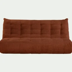 Canapé 4 Places*alinea Canapé 4 places en tissu chenille - brun rustrel Marron