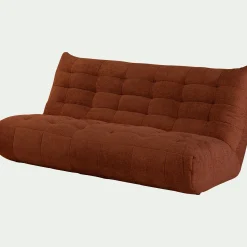 Canapé 4 Places*alinea Canapé 4 places en tissu chenille - brun rustrel Marron