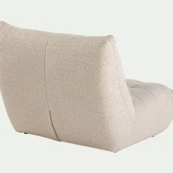 Canapé 2 Places|Petit Canapé*alinea Canapé 2 places fixe en tissu bouclette - écru Blanc