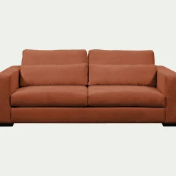 Canapé 5 Places*alinea Canapé 5 places fixe en tissu Genesis - brun rustrel Marron