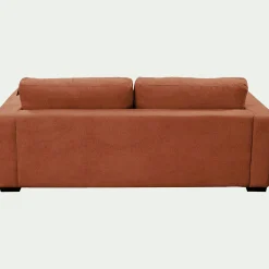 Canapé 5 Places*alinea Canapé 5 places fixe en tissu Genesis - brun rustrel Marron