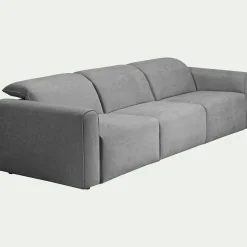 Canapé 5 Places|Canapé Fixe*alinea Canapé 5 places fixe en tissu - moyen Gris