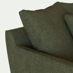 Fauteuil|Canapé En Tissu*alinea Canapé 1,5 places fixe en tissu joint - cèdre Vert