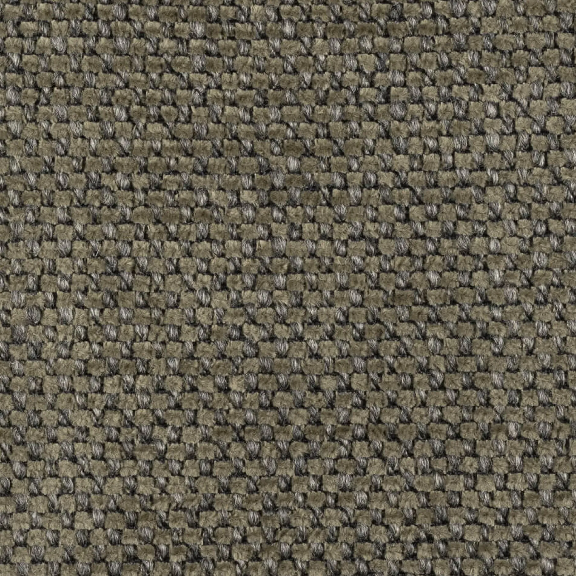 Canapé 4 Places*alinea Canapé 4 places fixe en tissu doux - garrigue Vert