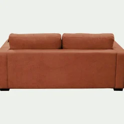 Canapé En Tissu|Canapé Fixe*alinea Canapé 3 places fixe en tissu Genesis - brun rustrel Marron