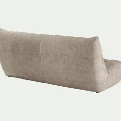 Canapé 4 Places*alinea Canapé 4 places fixe en tissu chenille - roucas Beige